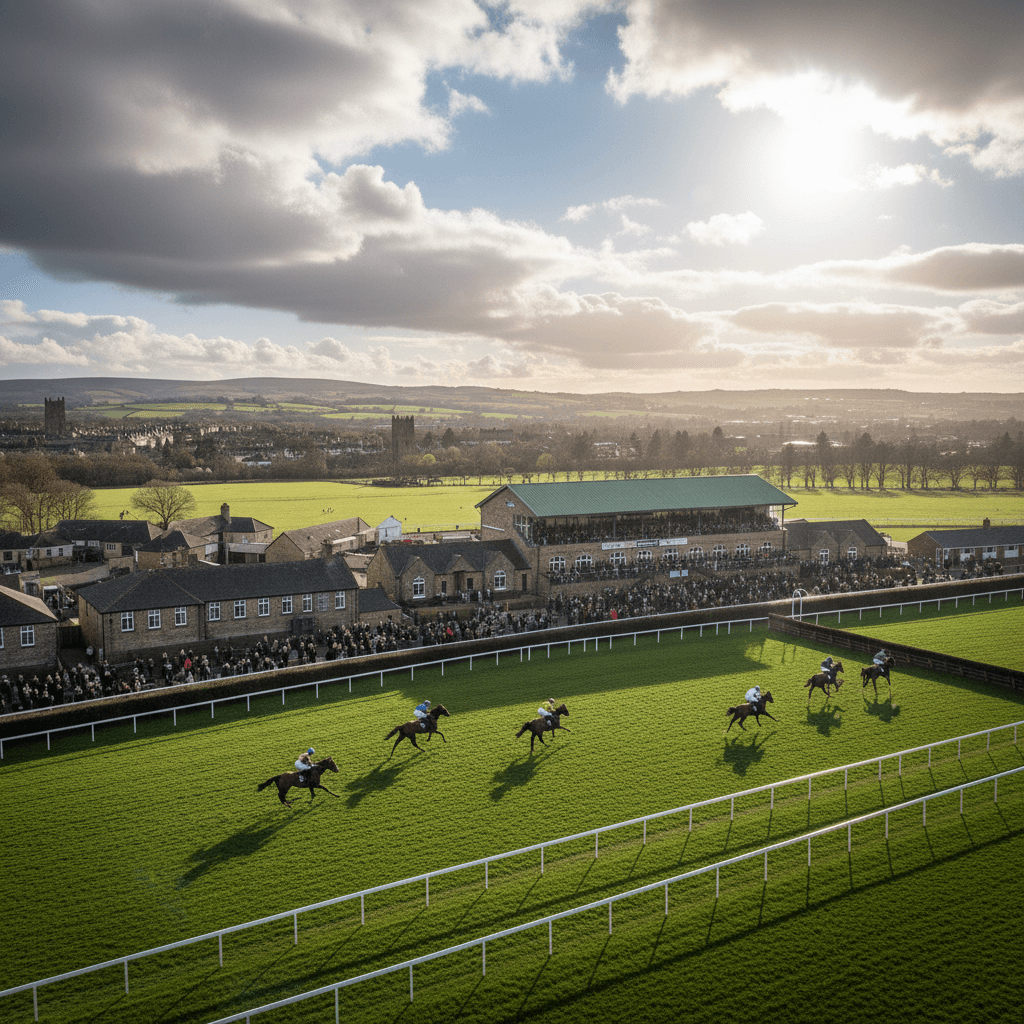 Hexham Evening Action: Mount Athos Headlines Quality Card