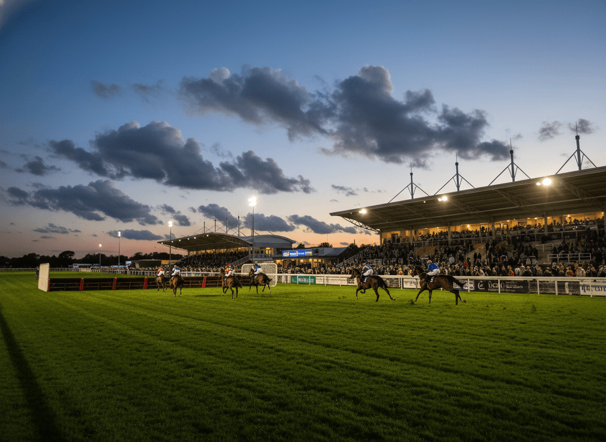 Leicester Evening Delight: Quality Jumps Racing Under the Lights