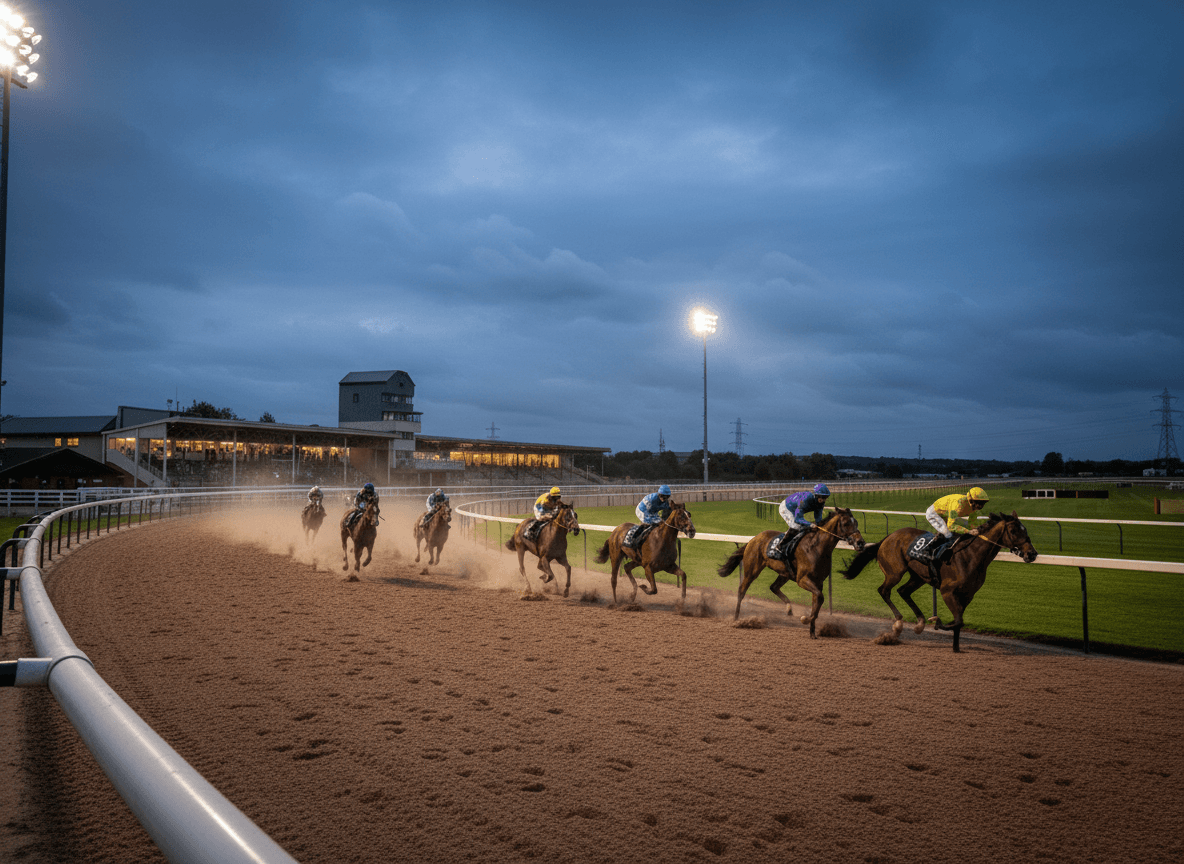Southwell Evening Sizzles: Stars Emerge Under the Floodlights