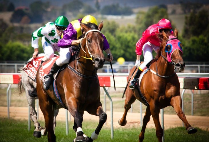 Cross-Country Betting: Multi-Track Horse Race Wagers