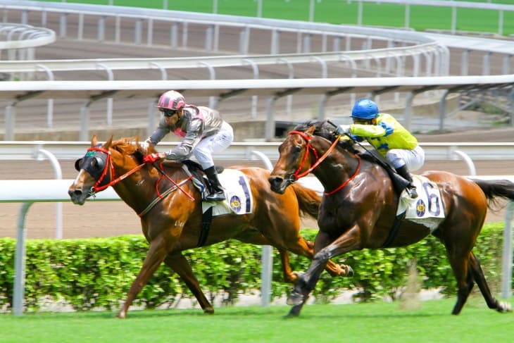 Illustration of A Jockey Planning His Diet