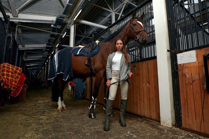 A racehorse's veterinarian